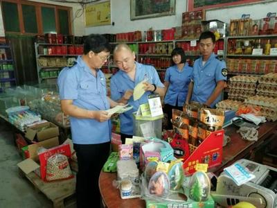 阎良区食品药监局突击检查校园周边食品质量安全