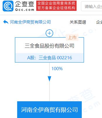 三全食品于河南成立商贸新公司,经营范围含烟草制品零售等
